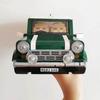 Green Cooper Car Building Blocks Bricks Совместимые игрушки для подарка на день рождения, Рождество, модель автомобиля