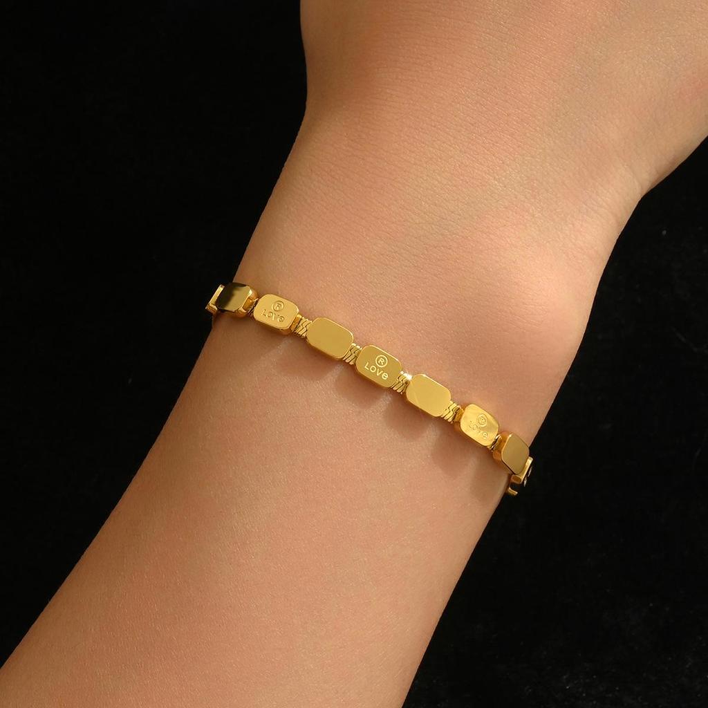 Браслет-гвоздь с бриллиантами из титановой стали - Женская минималистичная мода, Горячо продаваемые женские аксессуары