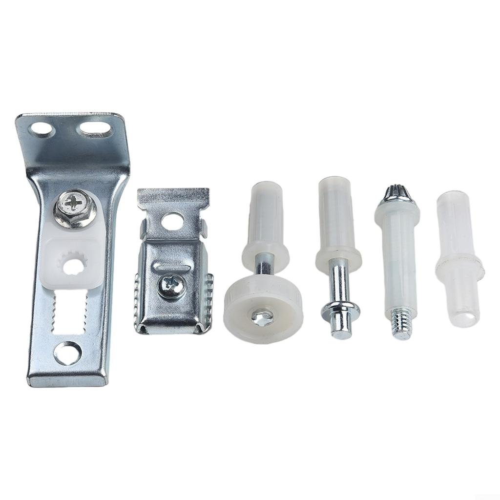 Easy To Install Door Hardware Repair Metal Nylon White