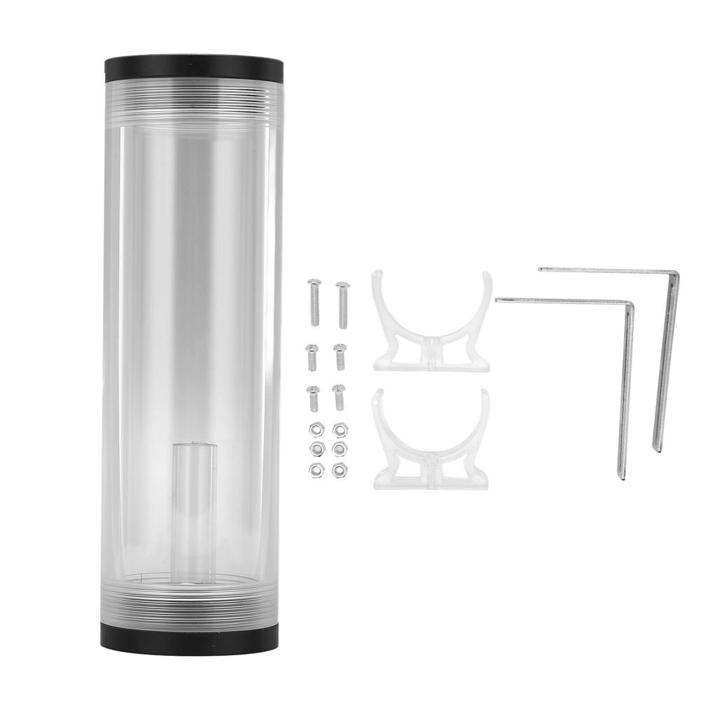 Liquid Cooling 3 Holes G1 4 Threaded Connection Acrylic Heat Dissipation Supplies for PC