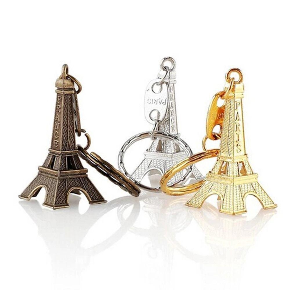 Christmas Gift Metal Eiffel Tower Model Paris Tower Keyring Tower Ornament Eiffel Tower Keychain