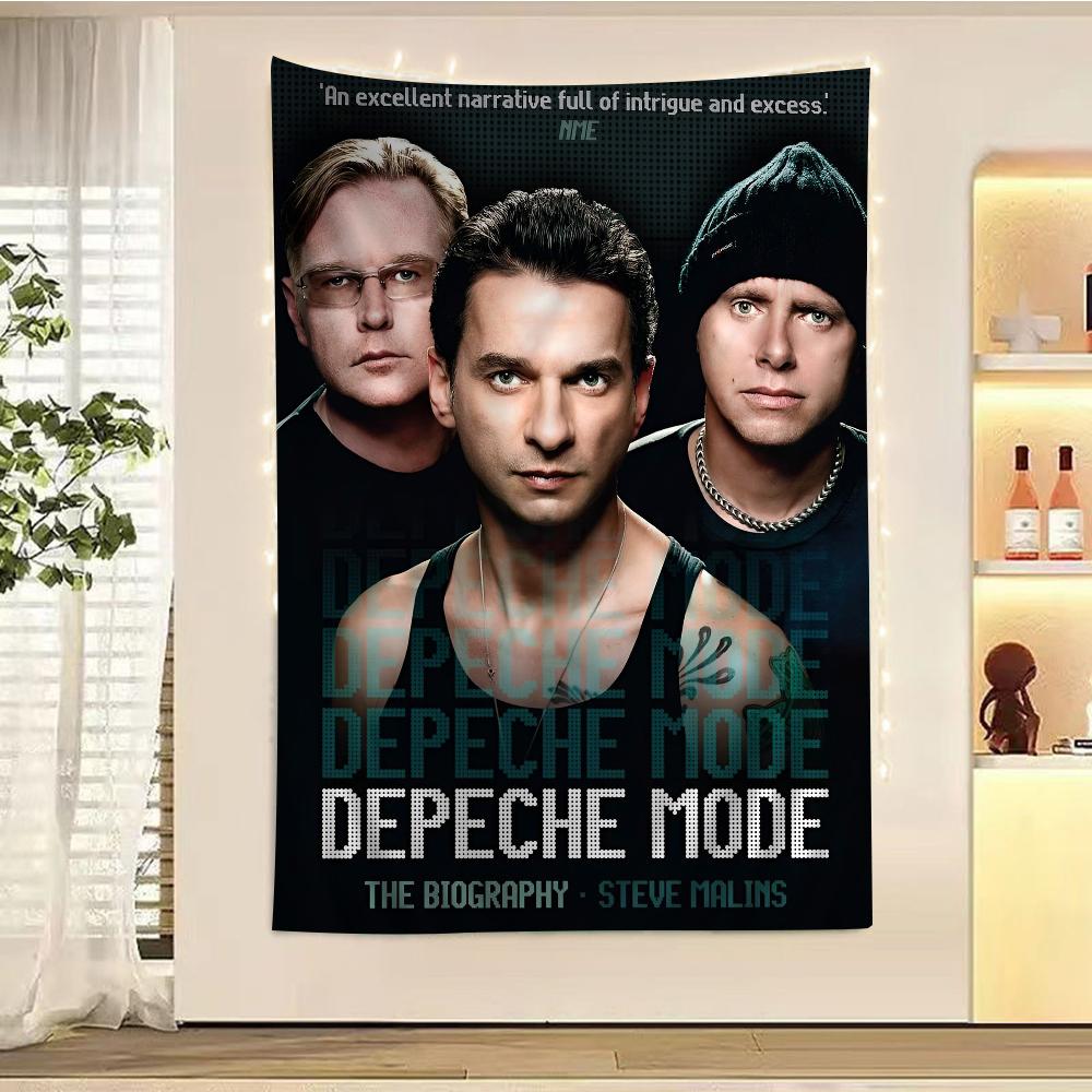 Звезда-вокалист Depeche Mode Цветной Настенный Гобелен Богемные Настенные Гобелены Мандала Настенные Полотна