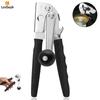 Leeseph Manual Can Opener, Smooth Edge Safety Cutter, Multifunctional Hand Crank Can Opener Bottle Opener, Kitchen Gadgets
