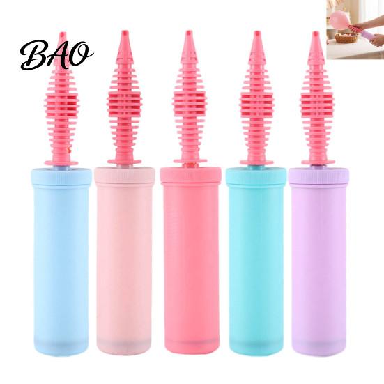 Compact Balloon Inflatable Device Hand Held Plastic Pump, Two Way Dual Action Inflator, Handheld Pump Manual Air for Latex Balloons, Portable
