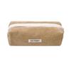 Large-capacity Stationery Storage Bag Corduroy Pen Pouch High Quality Pencil Box