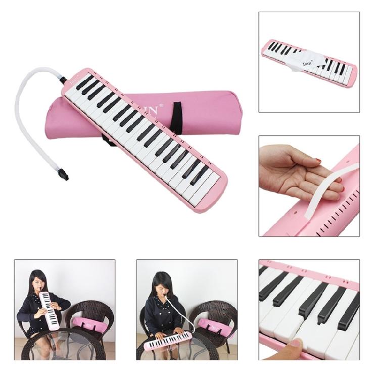 37 Key Harmonica Melodica Air Piano Keyboard with Portable Carrying Bag