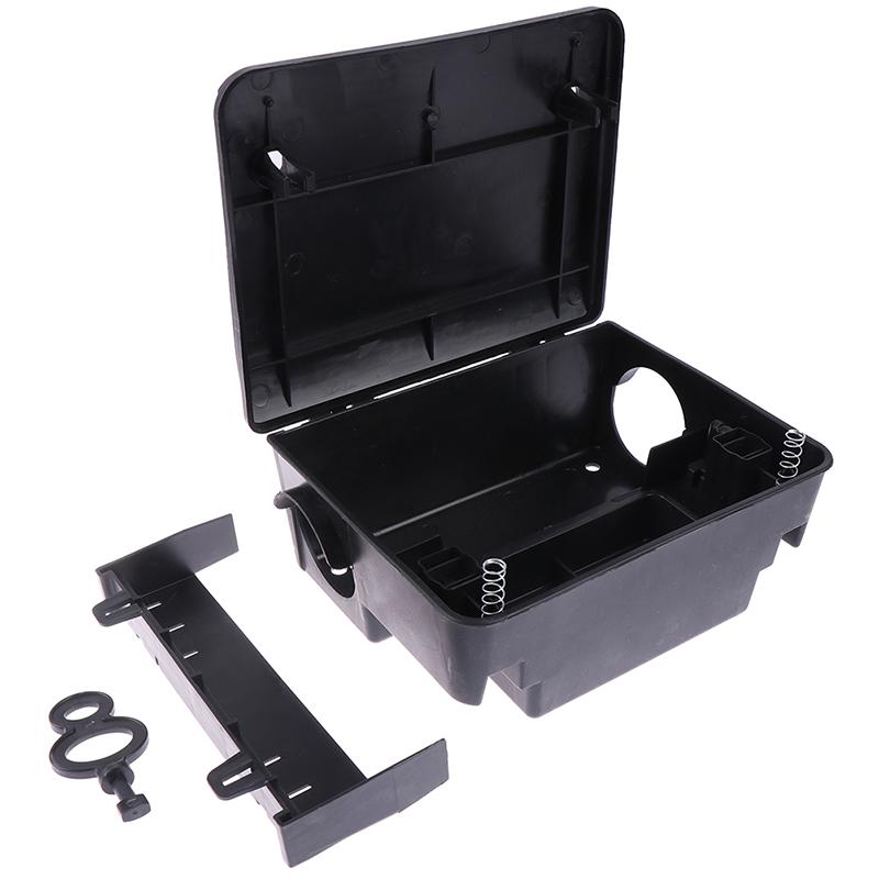 Крыса Крыса Крыса Ящик с ядом для грызунов Борьба с вредителями Станция приманок Коробка-ловушка Ключ от дома