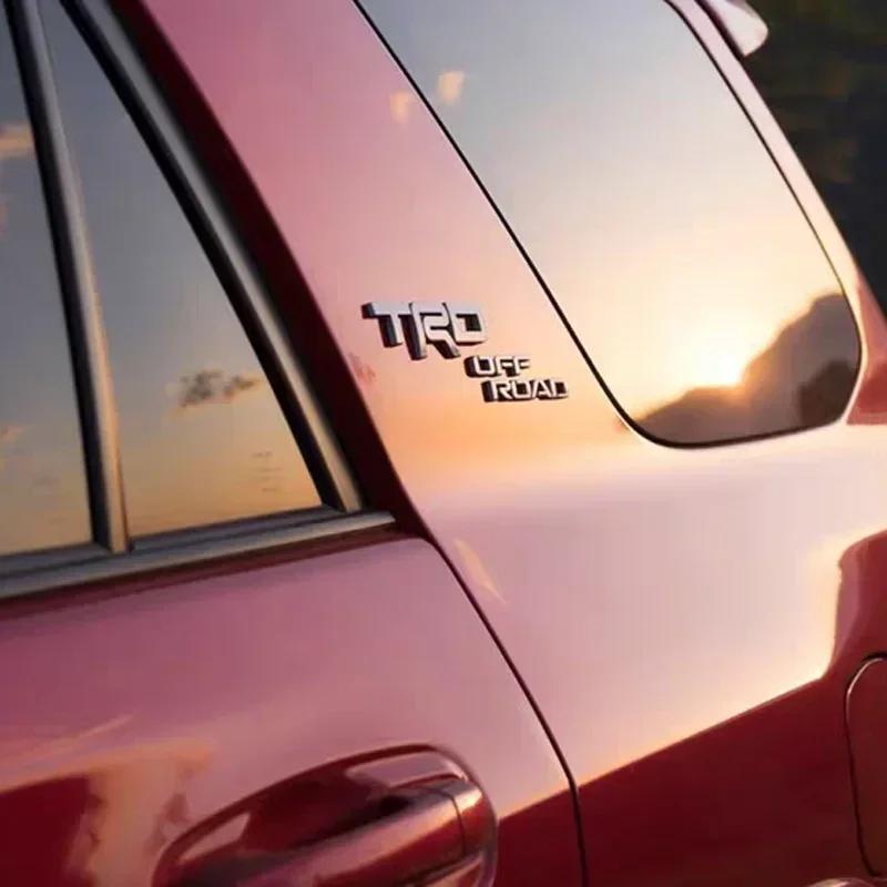 5 шт. ABS НАКЛАДКА эмблема логотипа автомобиля для Toyota 4runner TRD внедорожник передняя решетка багажник крыло наклейка модифицированные аксессуары