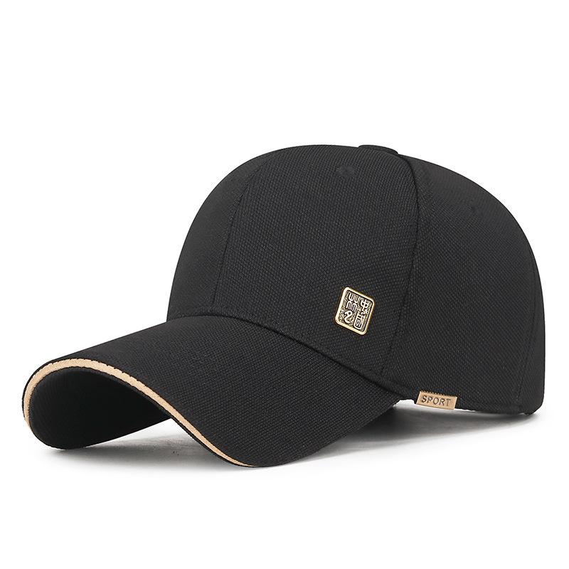 Guochao Letter Embroidery Hardtop Baseball Hat Men And Women Outdoor Cap Street Versatile Shade Leisure