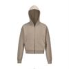 Spring & Fall Cleanfit Gray Hooded Sweatshirt Men and Women American Retro Casual Boxy Short Loose Coat Hoodie