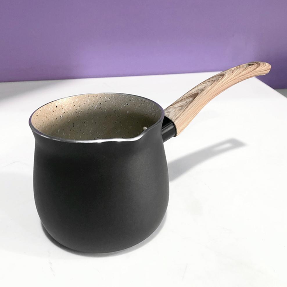 Турецкий кофейник с покрытием из медицинского камня, Кастрюля для кипячения молока для нагрева на газовой плите, Кастрюля для детского питания, Маленькая кастрюля для лапши для кухни