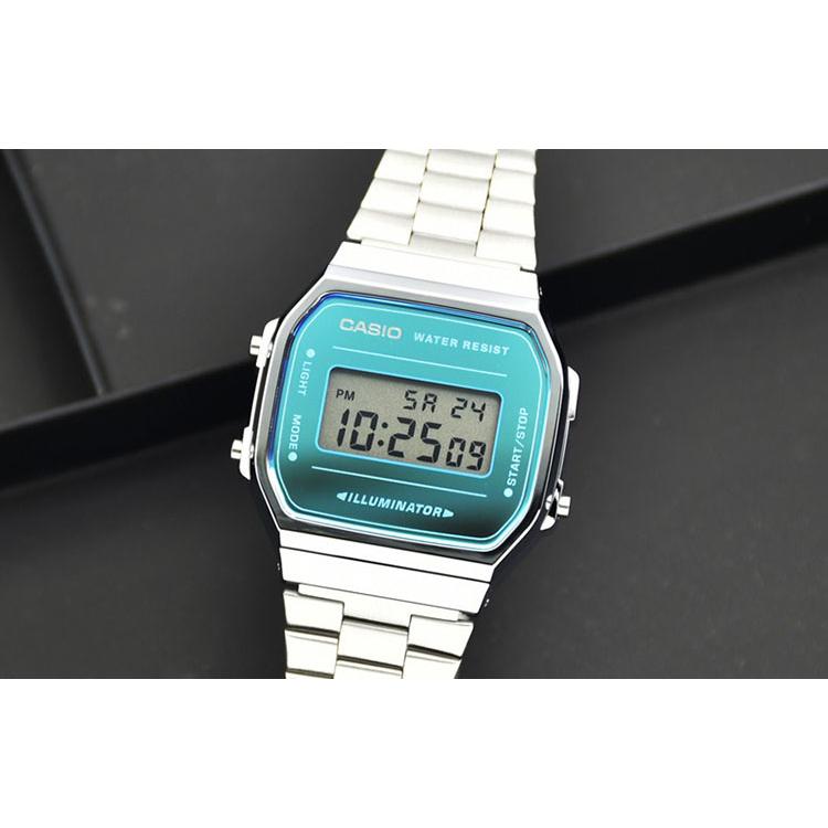 Casio Женские часы VINTAGE Series Синие A168WEM-2 A168WEM-2
