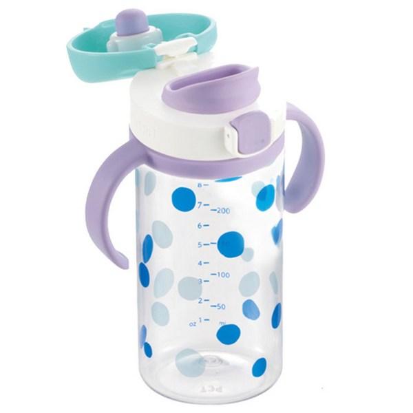 Richell AQ Drinking 320 Baby Cup, Light Blue, 1 Piece, Popular Korean Parenting Items