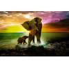 DIY Elephant 5D Diamond Painting Full Round Drill Animal Diamond Embroidery Cross Stitch Kits Wall Art Home Decor