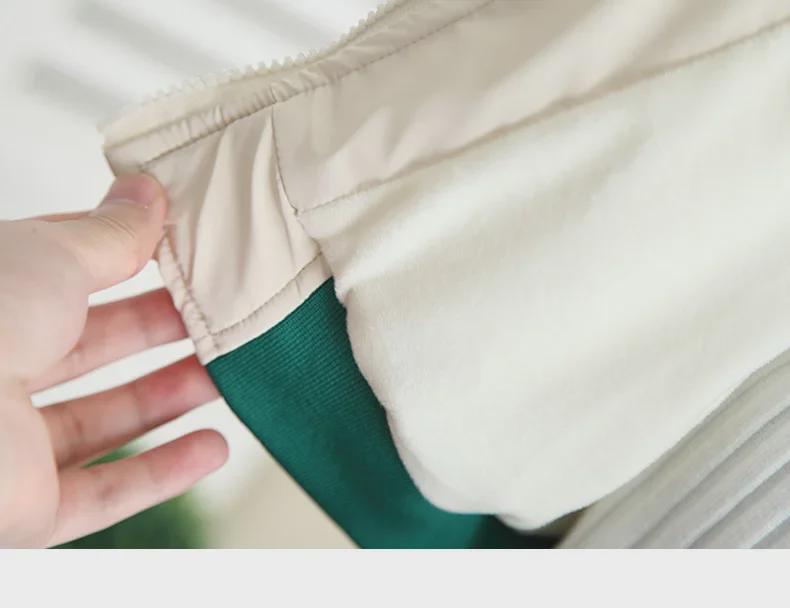 Детская бархатная бейсбольная куртка для мальчиков - Осень/Зима 2025 - Уютный хлопковый топ