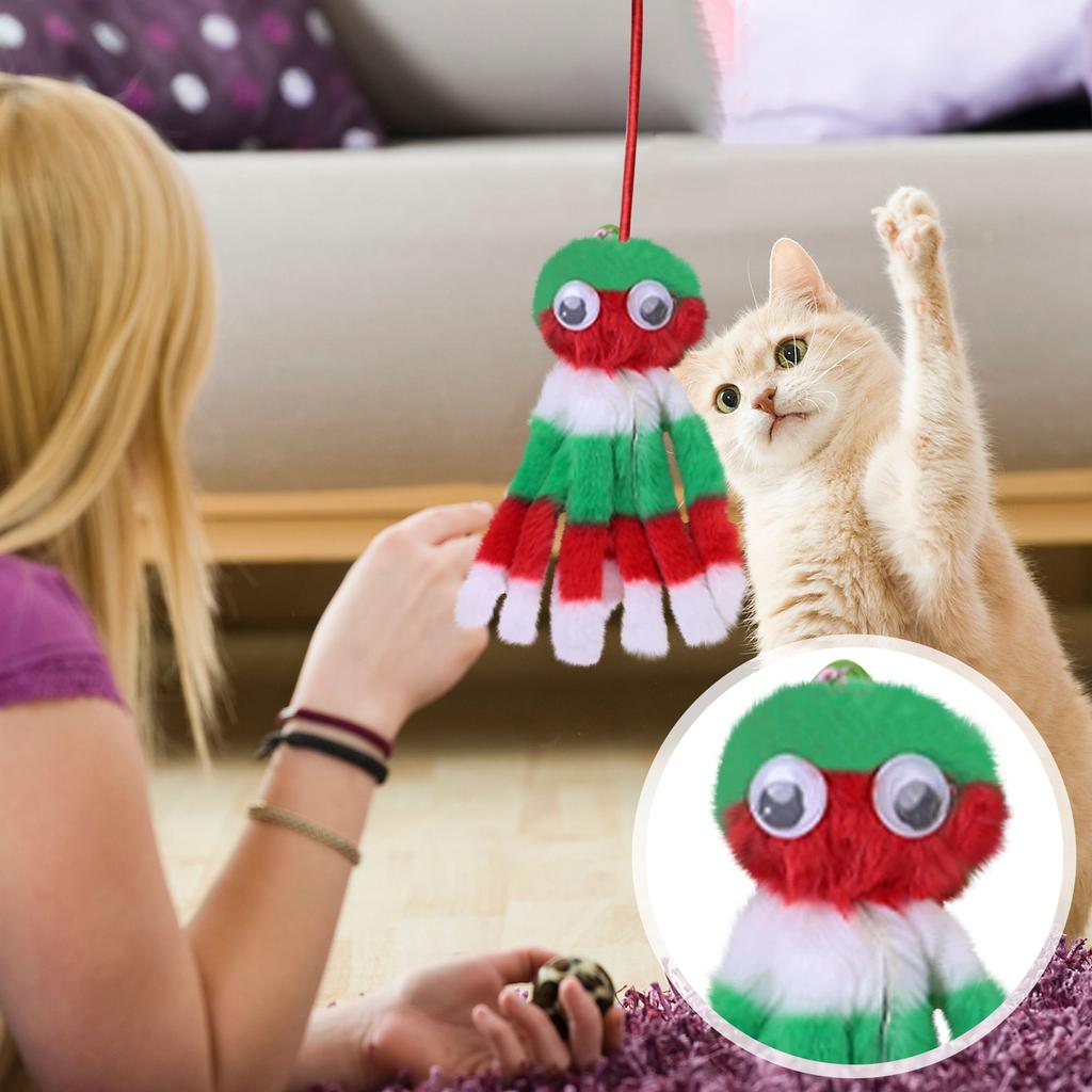 Игрушка для кошек Милая плюшевая кошачья мята Коренной стержень Устойчивая к укусам дразнилка для кошек Жевательная игрушка Игрушка для лизания Уменьшение беспокойства Подарок Товары для домашних животных