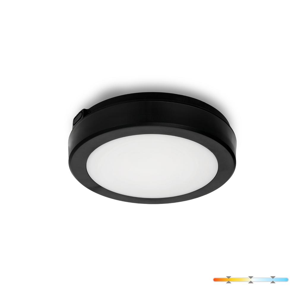 LED ceiling lamp G2 12W 3CCT IP65 black