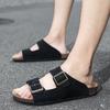 Fashion Outdoor All-match Sandals New Mens Slip on Slippers Fashion Classic Slippers for Men Comfortable Summer Male Cork Walking Shoes