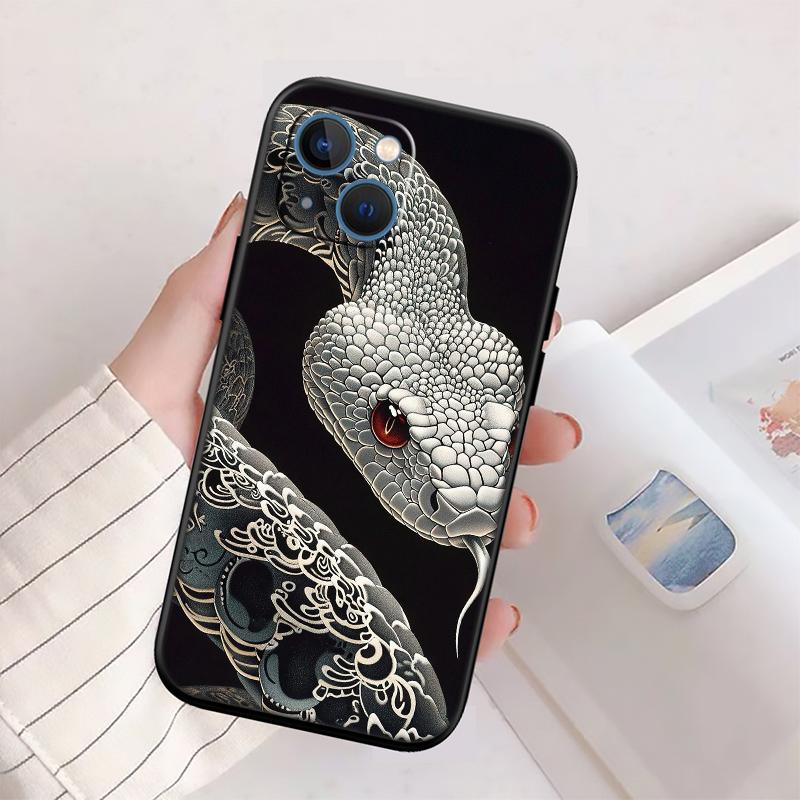 Чехол для телефона BH15 Змея Кобра для Samsung Galaxy A11 A12 A13 A15 A52S A53 A55 A56 A70 A71 A72 A73 F06 F16 F56 S10 Plus S10e