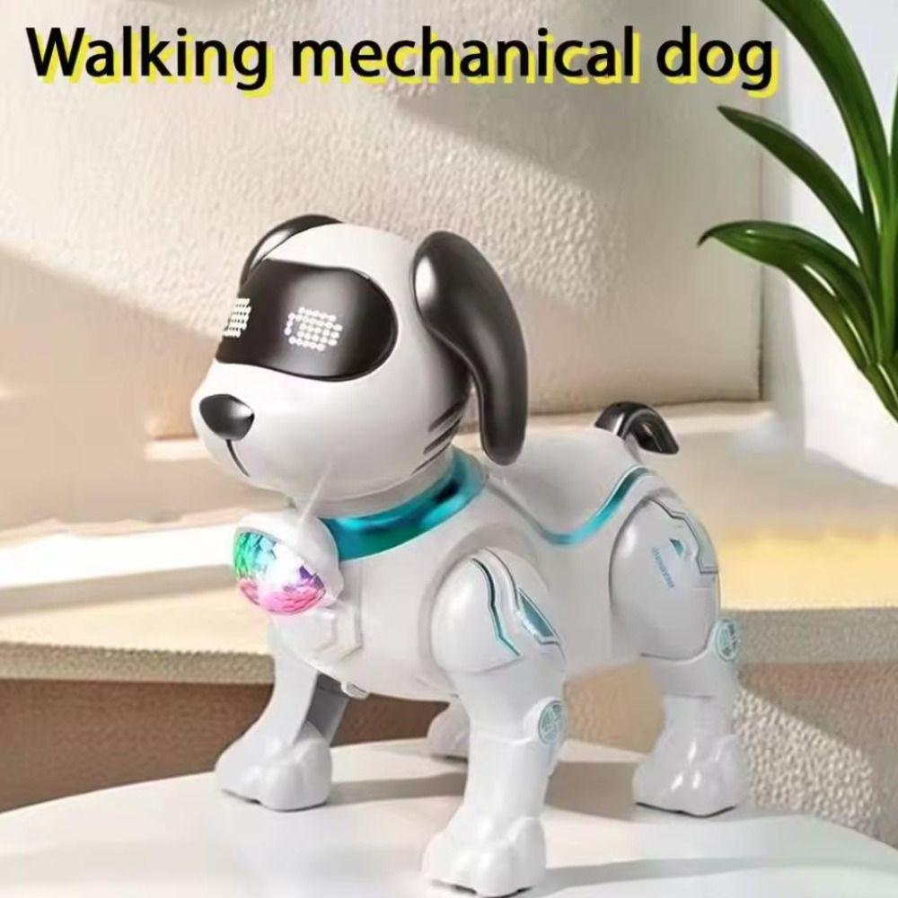 Dancing Electronic Robot Dog Smart Walking RC Robot Dog Intelligent Music Robot Dog Kids Gift