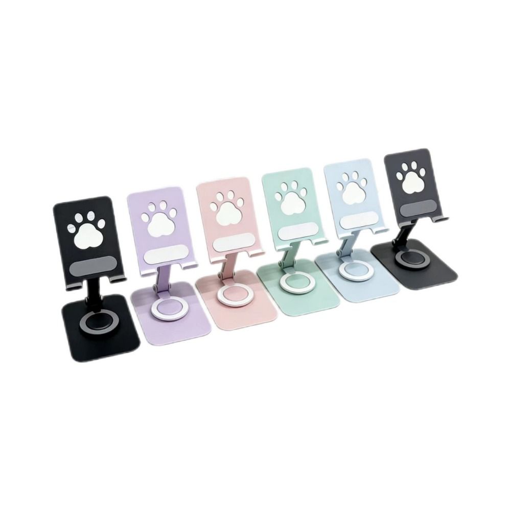 360° Rotation Cat Paw Tablet Stand Adjustable Mobile Phone Stand Desktop