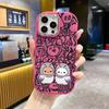 Phone Case: 2D flat design suitable for iPhone 18 17 16 15 14 13 Pro protective case, couple style, little bird full-head cover, Christmas and Hallowe