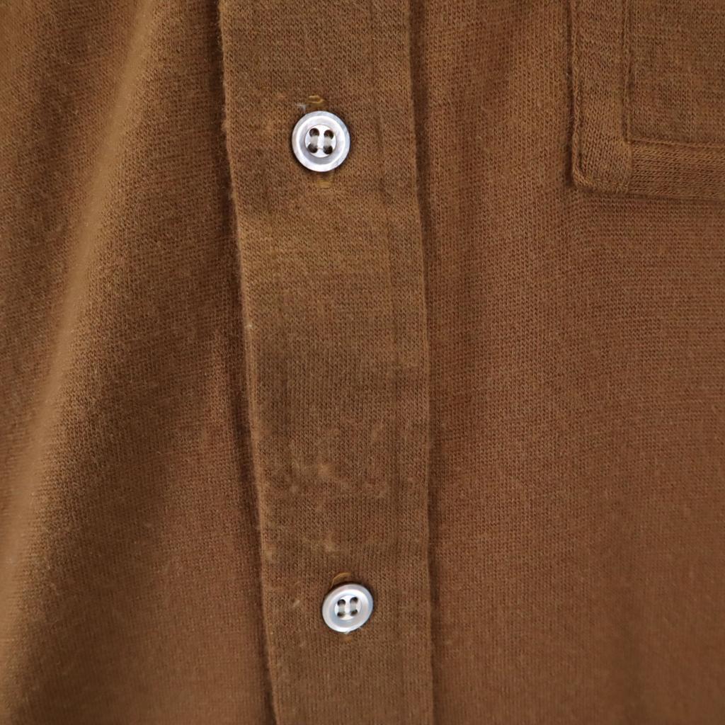 Yves Saint Laurent 90-е Старая рубашка с длинным рукавом из смесовой шерсти M Верблюжья Мужская Б/У