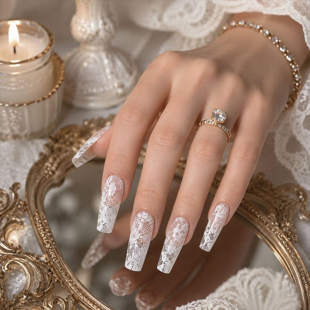 Laser Nail Stickers Black White Nail Decals Fashion Manicure Decals  Manicure DIY