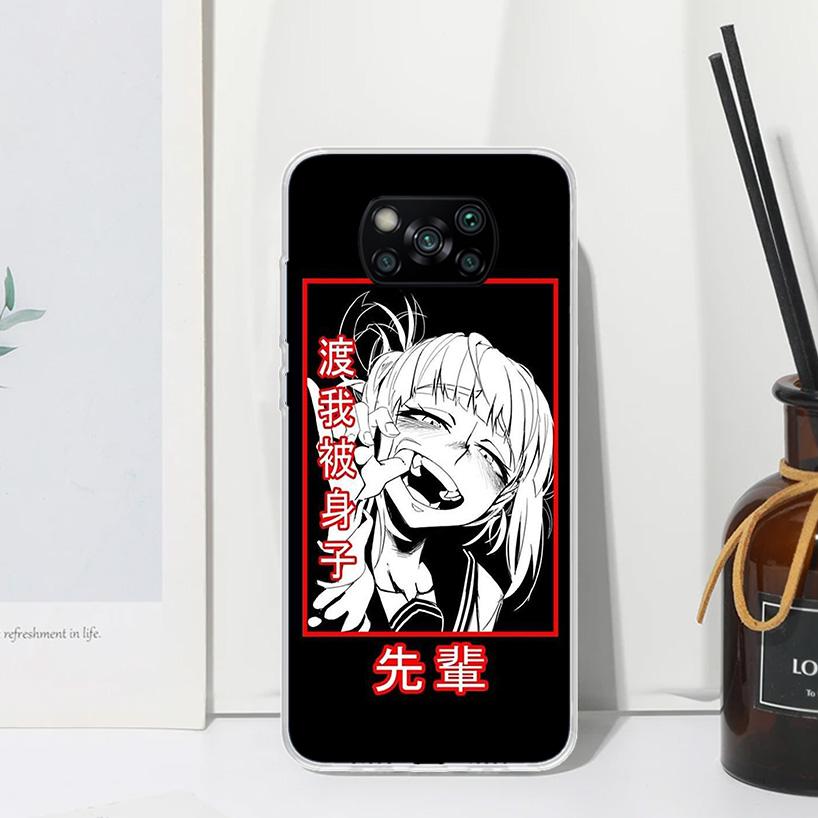 Himiko Toga Waifu Anime MHA Phone Case For Xiaomi Poco X7 X6 X5 M7 M8 Pro F7 Ultra Redmi 15C 15 13C 13 12C 12 10 10C 10A Art Fun