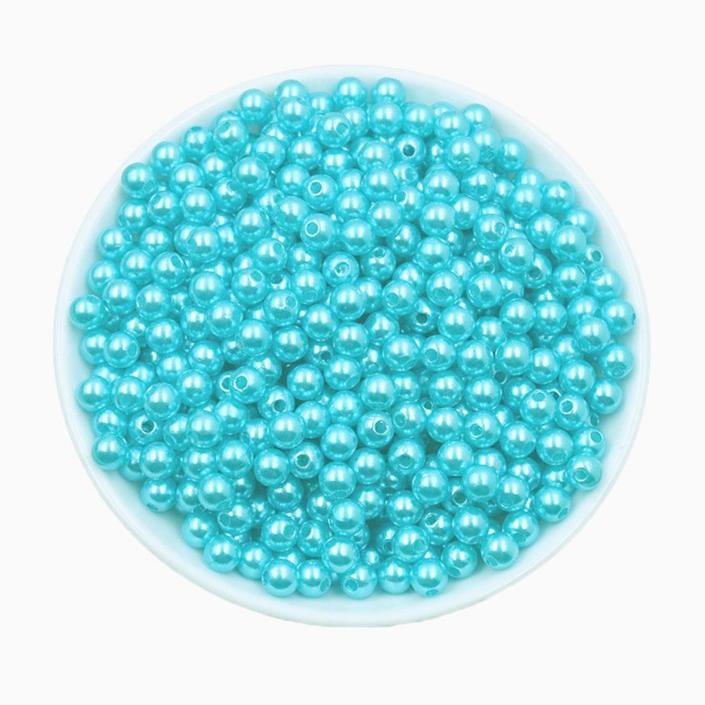 100 шт. 6/8 мм DIY для ожерелья, браслета, распорки, свободные бусины, серьги, ювелирные изделия, акриловые круглые