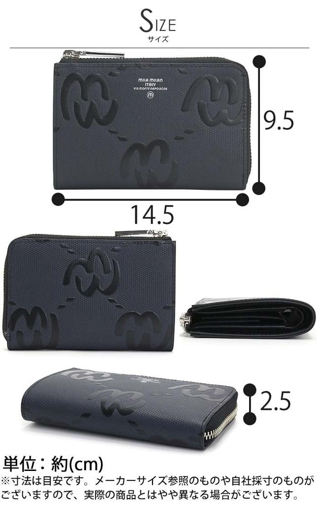 [мила милан] Кошелек бифолд, полу, 6 отделений для карт (Мио), нет. 255614 (красный)