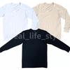 HEATTECH V-Neck Long-Sleeve T-Shirt S-4XL 9/10 Sleeves Men 479440 NWT