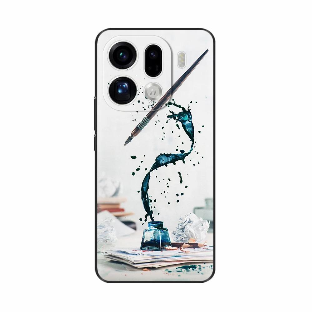 Чехол для OPPO Find X9 Pro X9Pro Мягкий Силикон ТПУ Защитная Задняя Крышка Для Oppo Find X9 Чехол Ударопрочный ТПУ Чехол для Телефона Funda