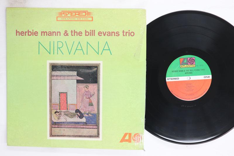 LP Record HERBIE MANN BILL EVANS Nirvana SD1426 ATLANTIC 1972 US Jazz Used