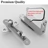 Hydraulic Automatic Door Pivot Hinges Soft Close Spring Invisible Door Hinges  Hidden Installation