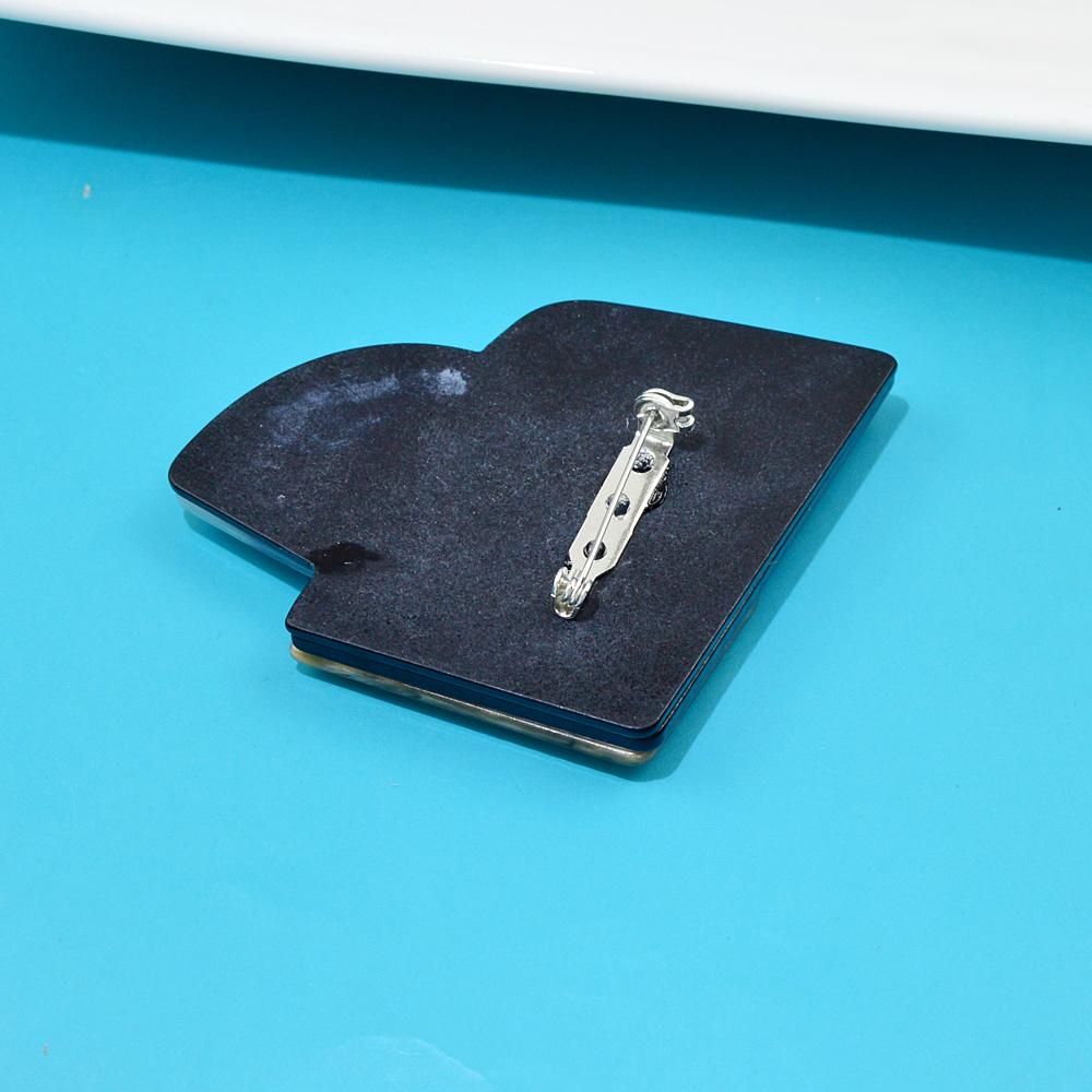 Новый дизайн, аниме-булавки, броши с человеческим лицом, японские милые абстрактные мультяшные акриловые ацетатные броши, ювелирные изделия для друзей