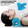 Подушка для растяжки шеи Устройство для вытяжения шейного отдела позвоночника Коррекция эргономичного дизайна Дышащая подушка для коррекции горба на шее