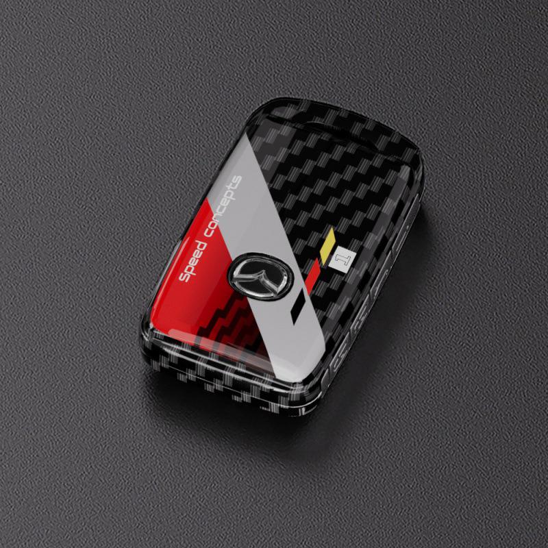 Mazda Key Case: Fits CX4, Axela, CX5, Atenza, M3, CX30 - Painted Shell