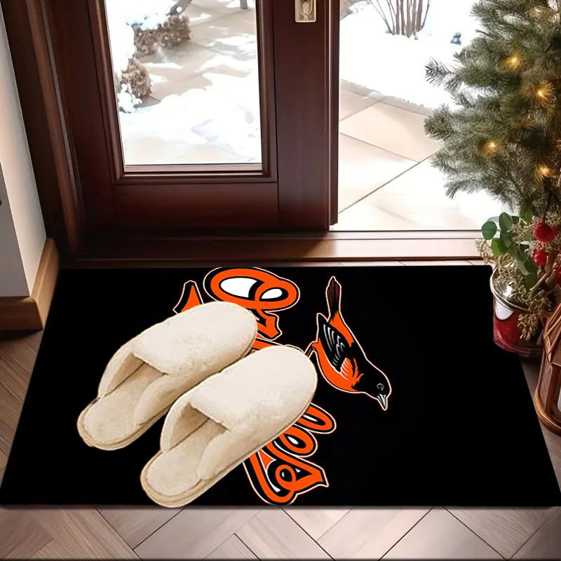 Baltimore Basketball Area Rug Suitable for Indoor And Outdoor,Carpets for Kitchens, Homes, Offices, Living Rooms,Home Decor,Christmas Gift