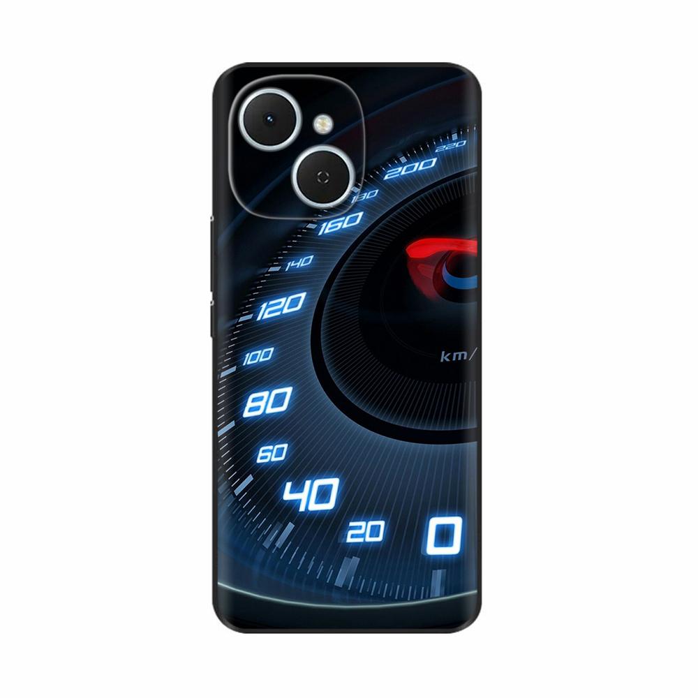 Чехол для Tecno Spark 40C Цветы Мягкий Силикон ТПУ Чехлы для Телефона Для Tecno Spark 40C Ударопрочный Крутой Волк Цветы Защитная Крышка