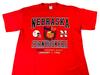 Редкий! Винтажная оранжевая футболка Nebraska Cornhuskers Orange Bowl 1995 года Новая! БОЛЬШАЯ унисекс футболка