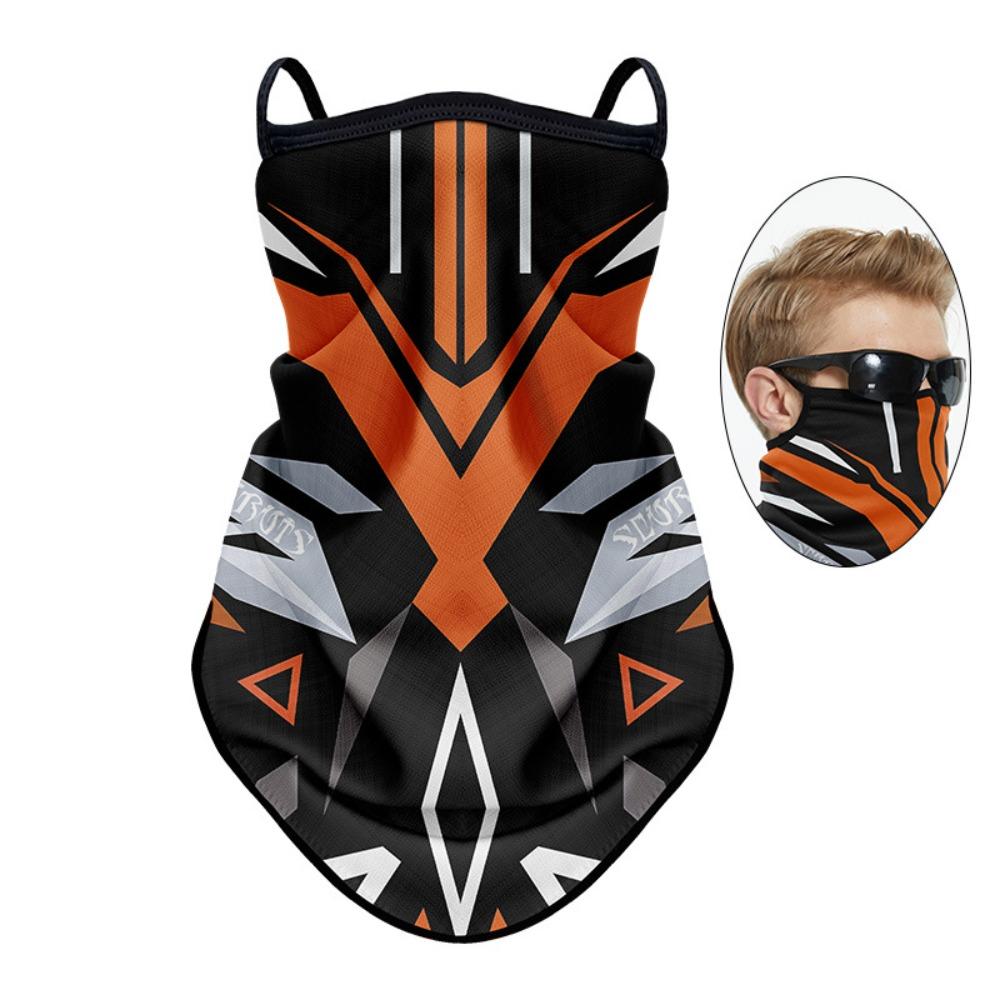 Ear-hanging Cycling Face Scarf Sun Protection Motorcycle Headscarf Hiking Camping
