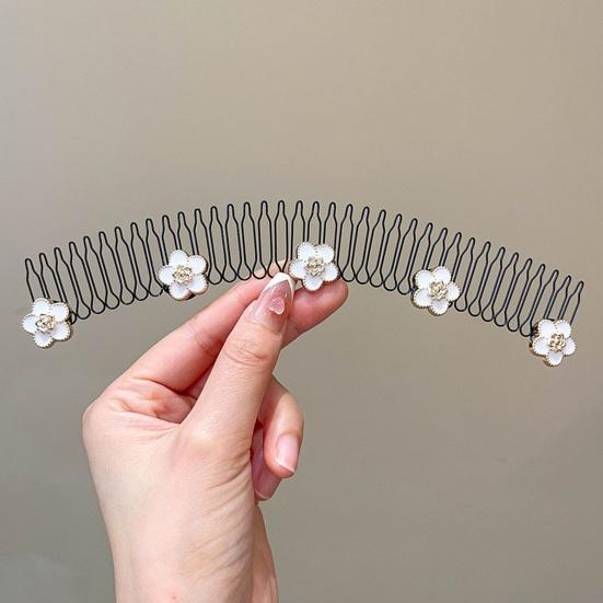 U-образный фиксатор для отделки волос, волнистая расческа, U-образная заколка для волос, металлическая проволока, расческа для волос, мини-держатель для челки, инструмент для укладки, невидимая прическа, аксессуары для волос