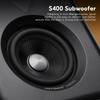 AIYIMA S400 [Updated Model] 100W Bookshelf Active Speaker with Dual Mode 3-inch Bluetooth HiFi Home Subwoofer for Music System, TV, and Computer