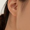 LUNNE 14k Tiny Soft Ribbon Piercing (14k Gold) #LFPI21
