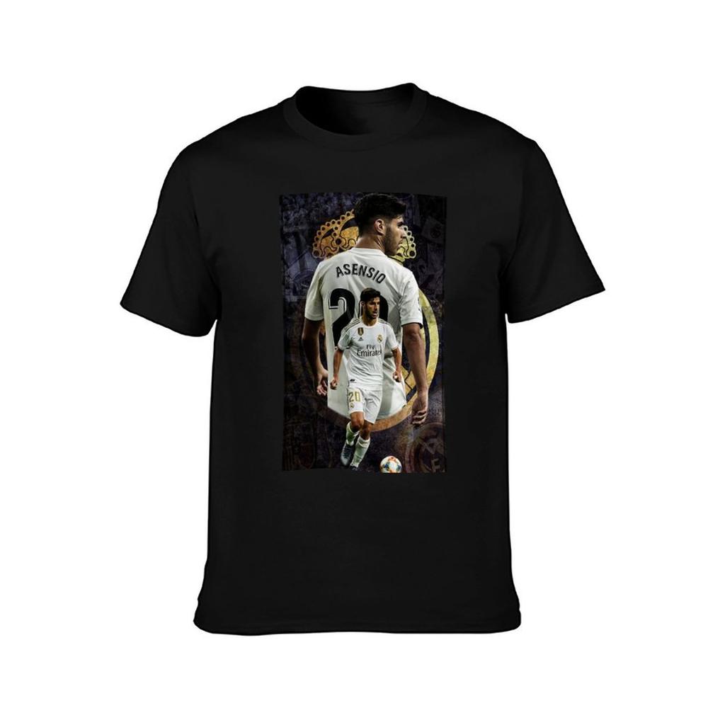 Marco Asensio Design T-Shirt Rapper Graphic Tees Customs Design Your Own Clothing T Shirt for Men