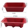 Easy Demoulding Silicone Loaf Pan Nonstick Cake Mold Homemade Toast Mould  Bread