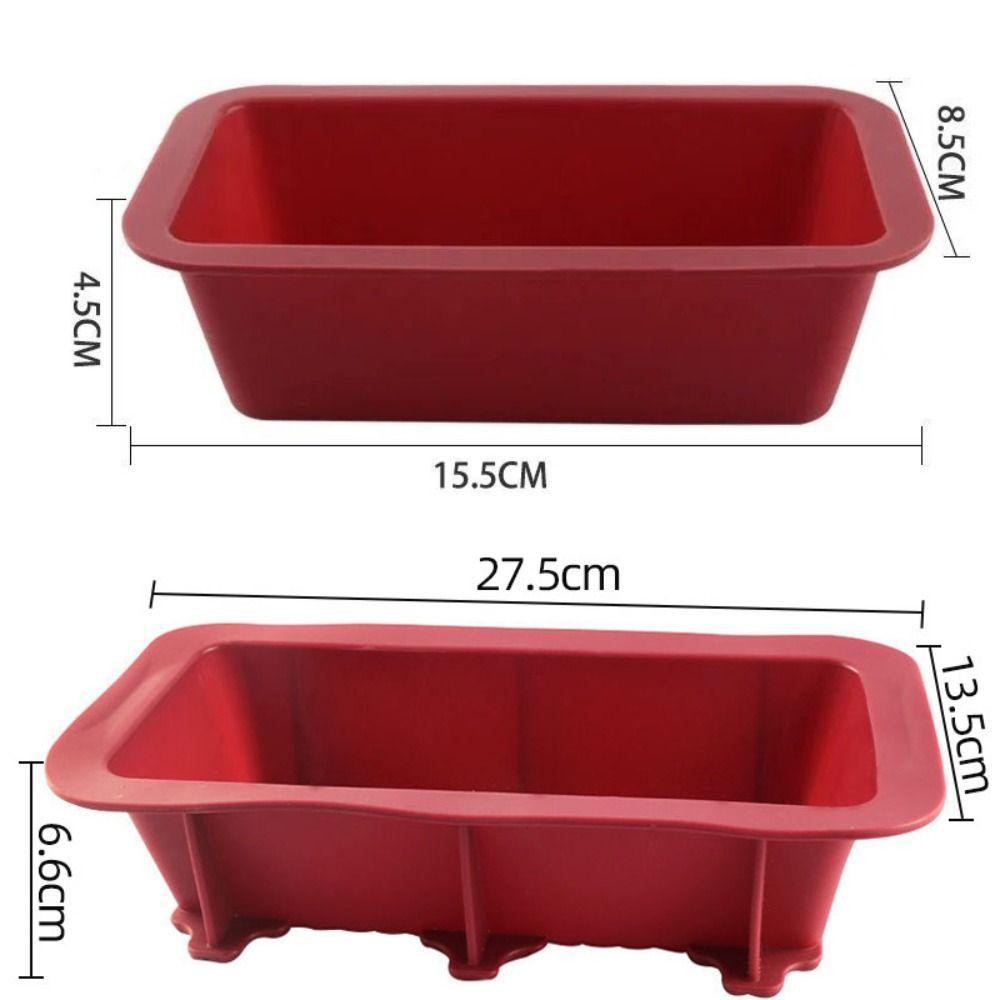 Easy Demoulding Silicone Loaf Pan Nonstick Cake Mold Homemade Toast Mould Bread