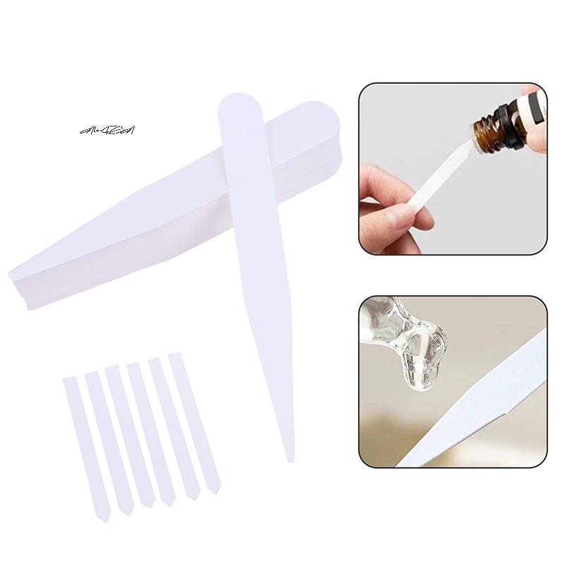 100Pcs Premium Perfume Test Strips Aromatherapy Paper for Testing Fragrances And Essential Oils - Premium Quality Bottle Tape