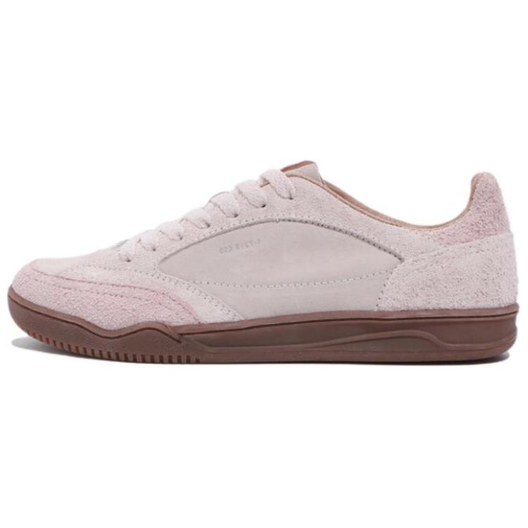 FILA Slantshot Comfortable Low top Skateboard Shoes Unisex Pink Korean Style 1TM01997F650